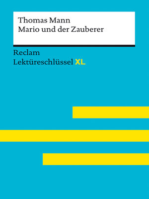 cover image of Mario und der Zauberer von Thomas Mann